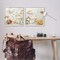 Stupell Industries Snail Crawl by Mushrooms 2pc Framed Giclee Wall Art Set Design by Kim Allen